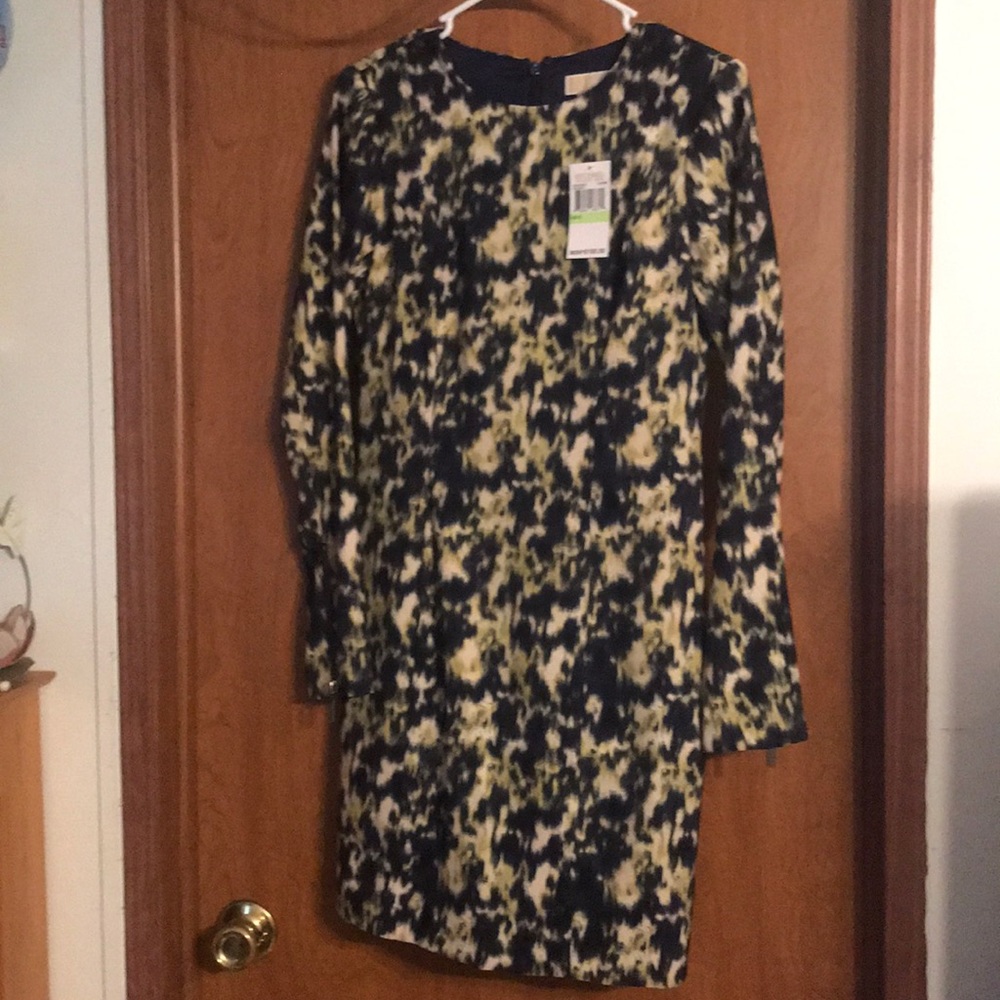 NWT Michael Kors Long-sleeve dress